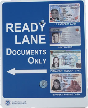 Ready Lane - The Faster Way to Drive Across the Border Into the US