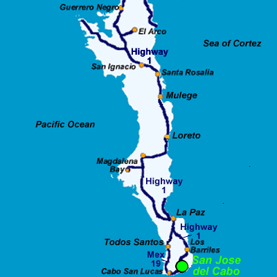 San Jose del Cabo Map